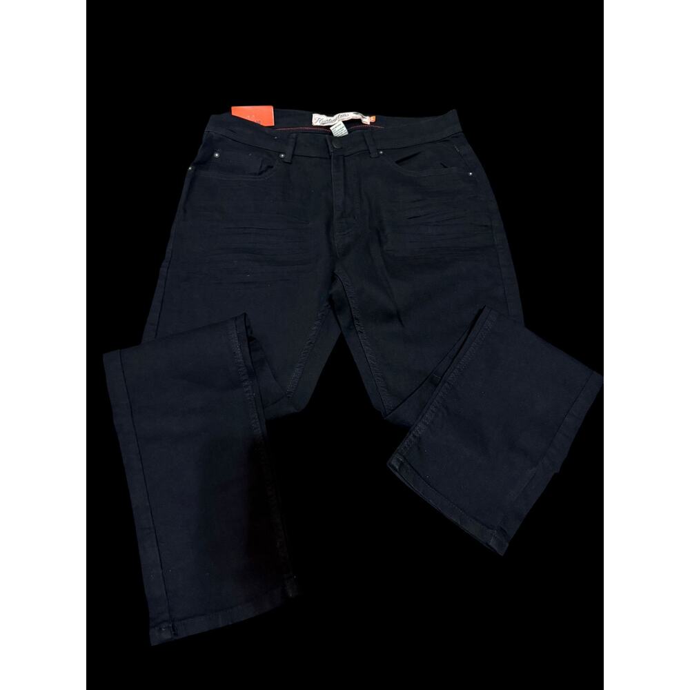 NWT Huntington BC Skinny Fit Black Jeans Size 32 X 30